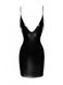 Сукня з відкритою спиною та глибоким декольте вінілове Noir Handmade чорне, S NR09042 фото 4