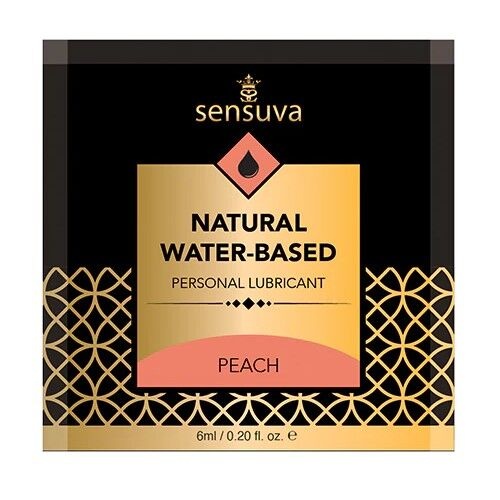 Пробник Sensuva - Natural Water-Based Peach (6 мл) SO7836 фото