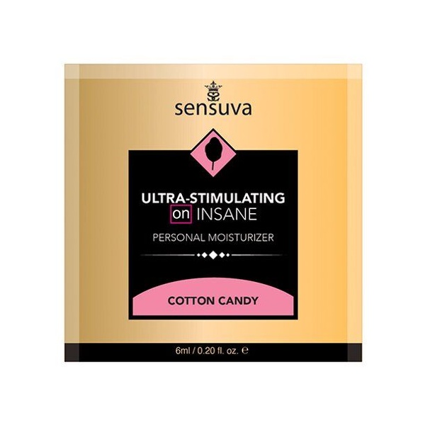 Пробник Sensuva - Ultra-Stimulating On Insane Cotton Candy (6 мл) SO7840 фото