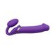 Безремневой страпон с вибрацией Strap-On-Me Vibrating Violet XL, диам. 4,5см, пульт ДУ, регулируемый SO3827 фото 5