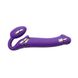 Безремінний страпон з вібрацією Strap-On-Me Vibrating Violet XL, діам. 4,5см, пульт ДК, регульований SO3827 фото 3
