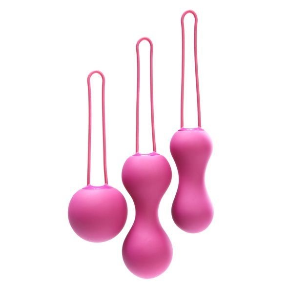 Набор вагинальных шариков Je Joue - Ami Fuchsia, диаметр 3,8-3,3-2,7см, вес 54-71-100гр SO3044 фото