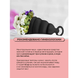 Gvibe Gcup Black силіконова менструальна чаша із захистом від протікання, 5 мл (чорний) FT10592 фото 7