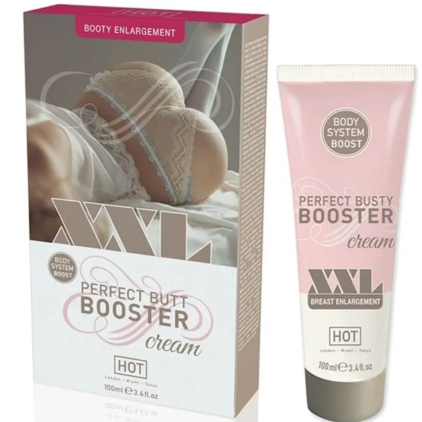 Крем для упругости и увеличения ягодиц XXL Butt Booster Cream 100мл HOT44074 фото