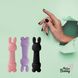 Мини-вибратор FeelzToys Mister Bunny Black с двумя насадками SO4438 фото 6