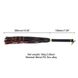 Флоггер LOCKINK SEVANDA Red & Black Braided Tail Flogger SX0876 фото 6