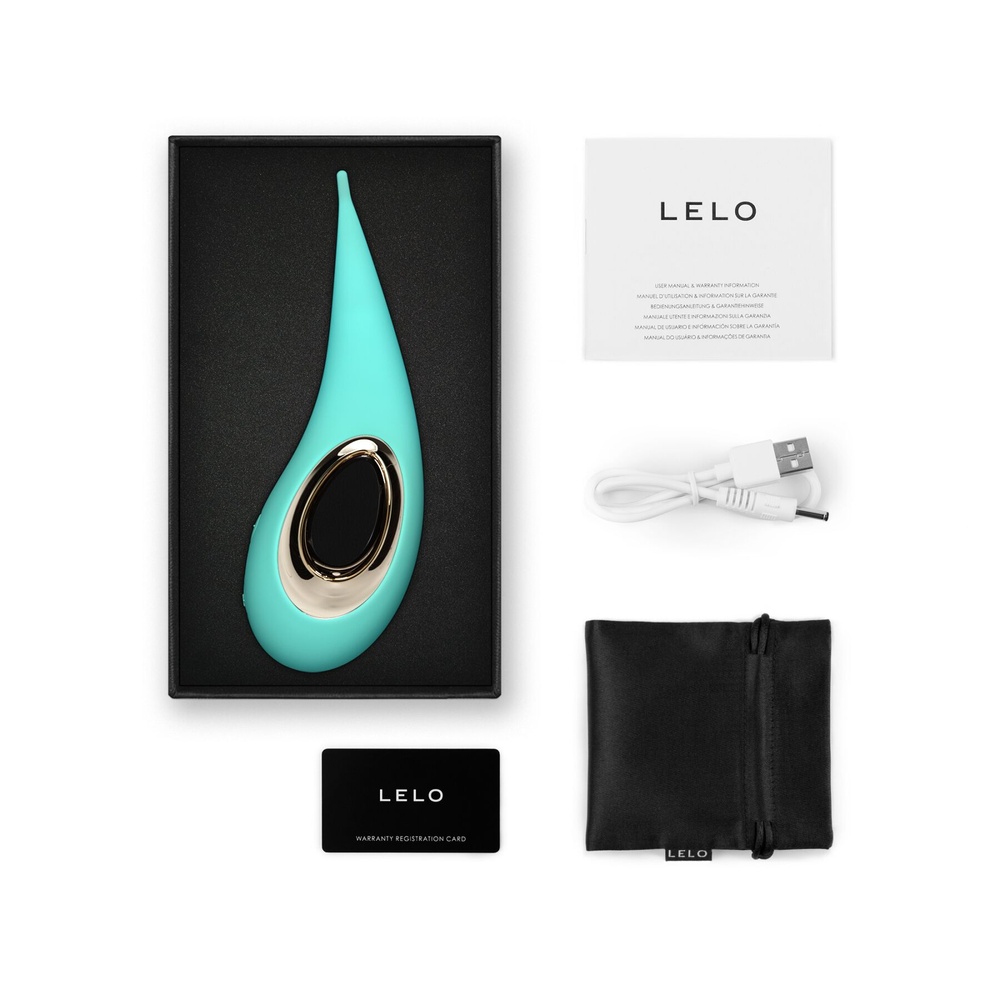 Кліторальний вібратор LELO DOT Aqua, точкова стимуляція, технологія Infinite Loop SO8085 фото