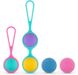 Набір вагінальних кульок PMV20: Vita – Kegel Ball Set, маса 40, 50, 60 г, два тримачі SO8896 фото 1