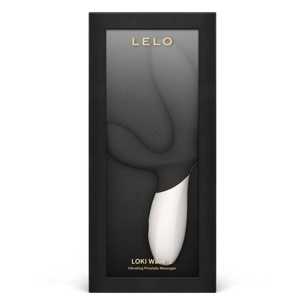 Массажер простаты LELO Loki Wave 2 Black, 2 мотора, манящее движение + вибрация SO8087 фото