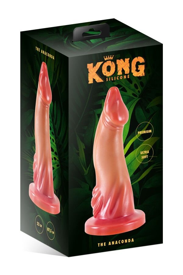 Фентезійний фалоімітатор Kong Silicone The Anaconda SO9941 фото