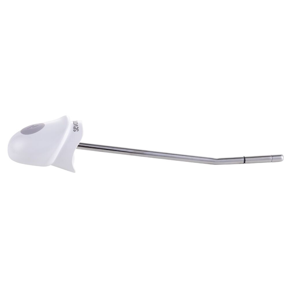 Уретральний зонд LOCKINK SEVANDA Vibrating & E-stim Metal Urethral Sounding - White SX0885 фото