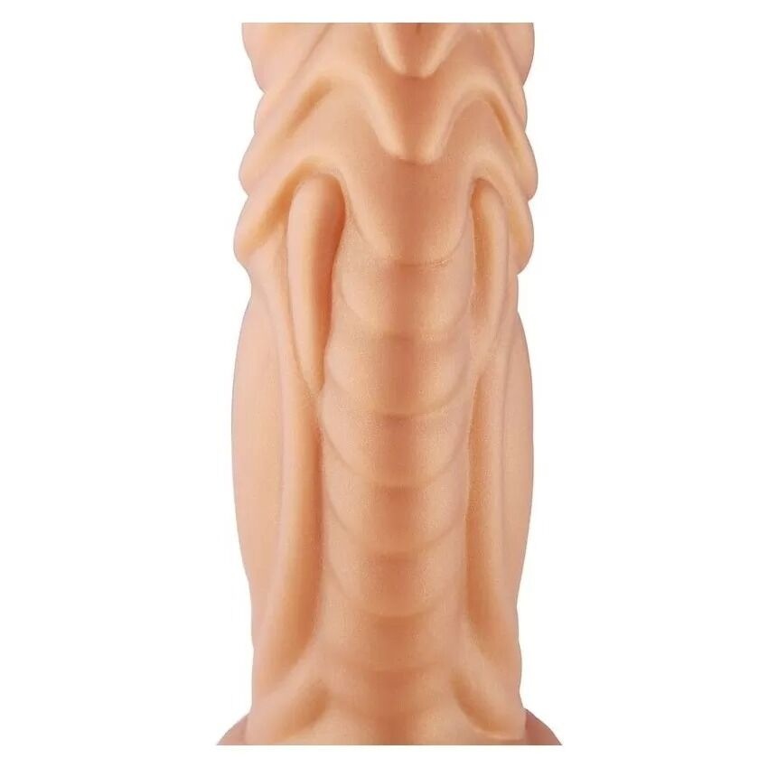 Силиконовый дилдо Hismith Slightly Curved Silicone Dildo Monster Series SO9960 фото