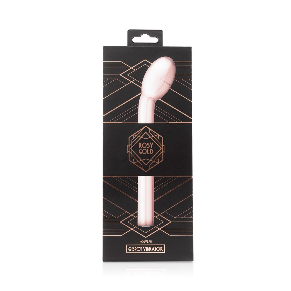 Вібратор для точки G Rosy Gold — Nouveau G-spot Vibrator SO4595 фото