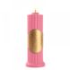 Свеча низкотемпературная розовая Low temperature wax candle 150 г U62916 фото 1