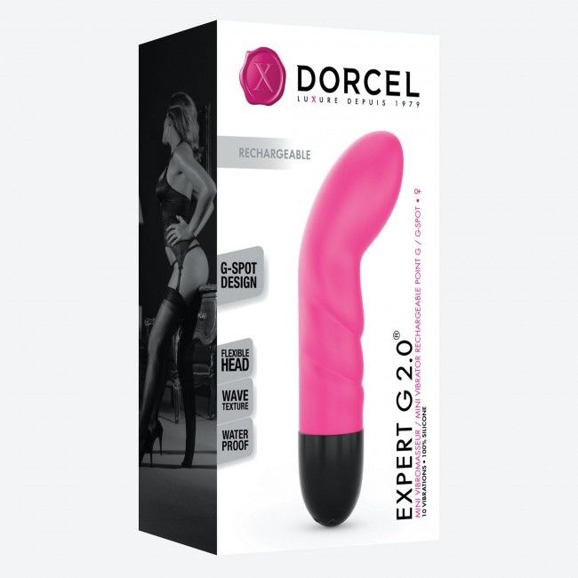 Вибратор Dorcel Expert G 2.0 Magenta для точки G, перезаряжаемый SO3573 фото