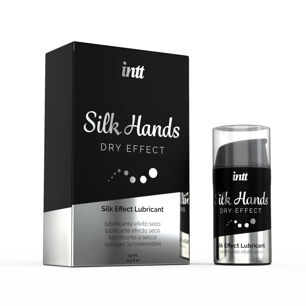 Ультагустая силиконовая смазка Intt Silk Hands (15 мл) с матовым эффектом, шелковистый эффект SO2923 фото