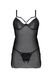 Пеньюар Passion DROSERA BODY black L/XL - ECO Passion SX0473 фото 3