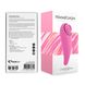 Пульсатор для клитора плюс вибратор FeelzToys - FemmeGasm Tapping & Tickling Vibrator Pink SO4579 фото 2