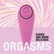 Пульсатор для клитора плюс вибратор FeelzToys - FemmeGasm Tapping & Tickling Vibrator Pink SO4579 фото 5