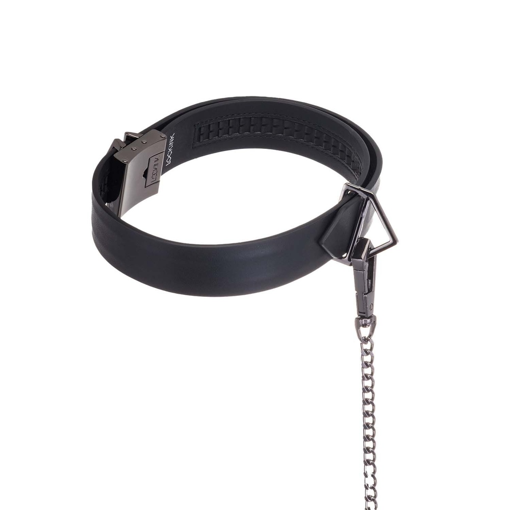 Повідець LOCKINK Tied Collar with Leash Set - Black SX0829 фото