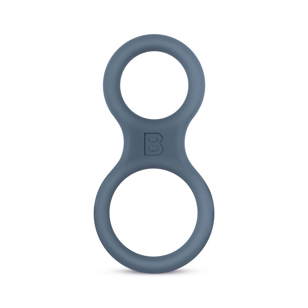 Эрекционное кольцо Boners Classic Cock & Ball Ring - Grey SO8851 фото