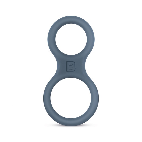 Эрекционное кольцо Boners Classic Cock & Ball Ring - Grey SO8851 фото