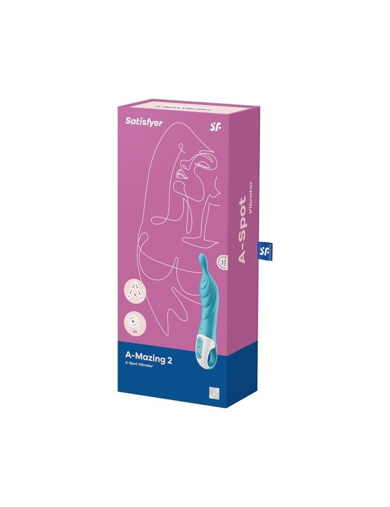 Вибратор для точки А Satisfyer A-Mazing 2 Turquoise SO6125 фото