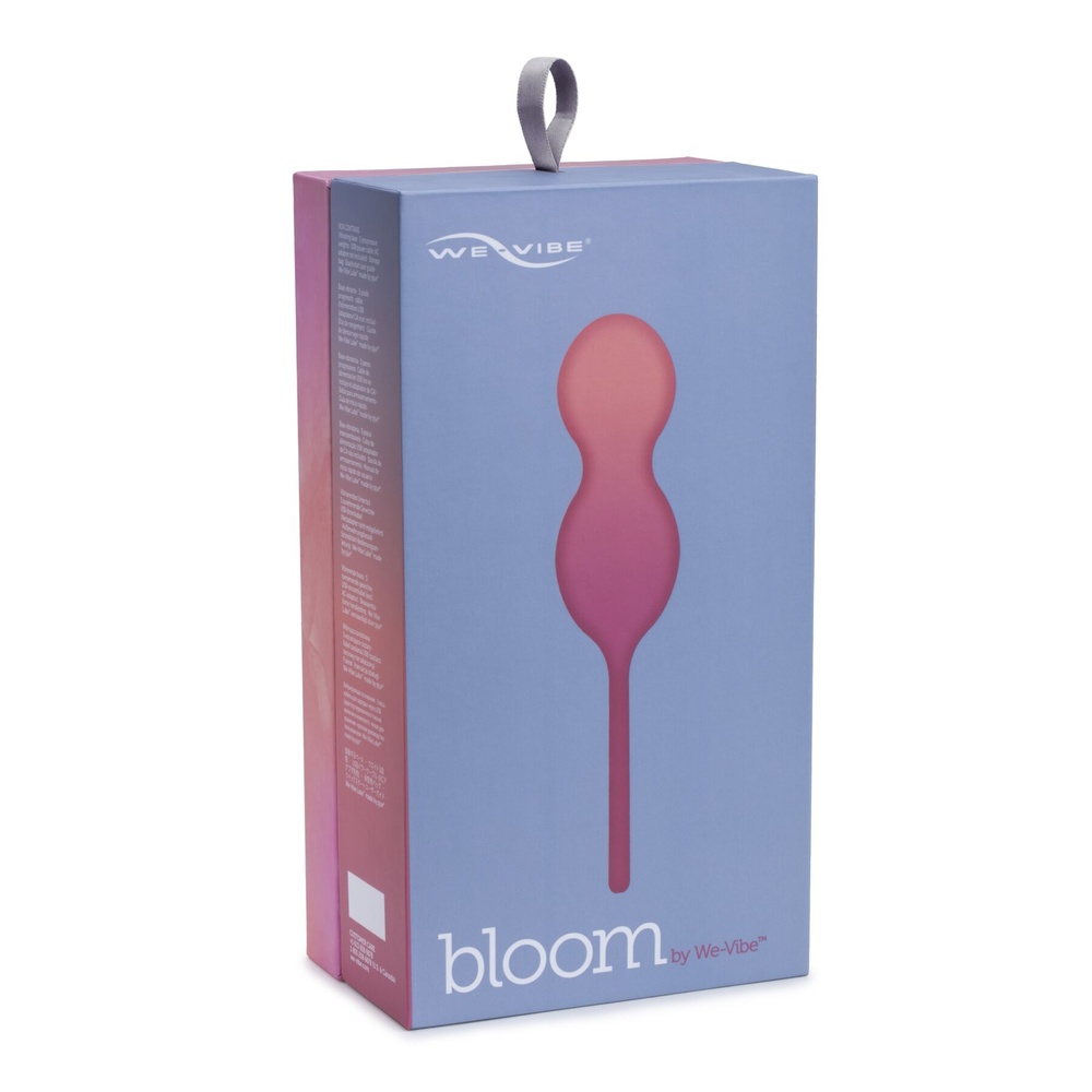 Смарт вагинальные шарики с вибрацией We-Vibe Bloom, диаметр 3,3 см, масса 45, 65, 80 г SO6922 фото