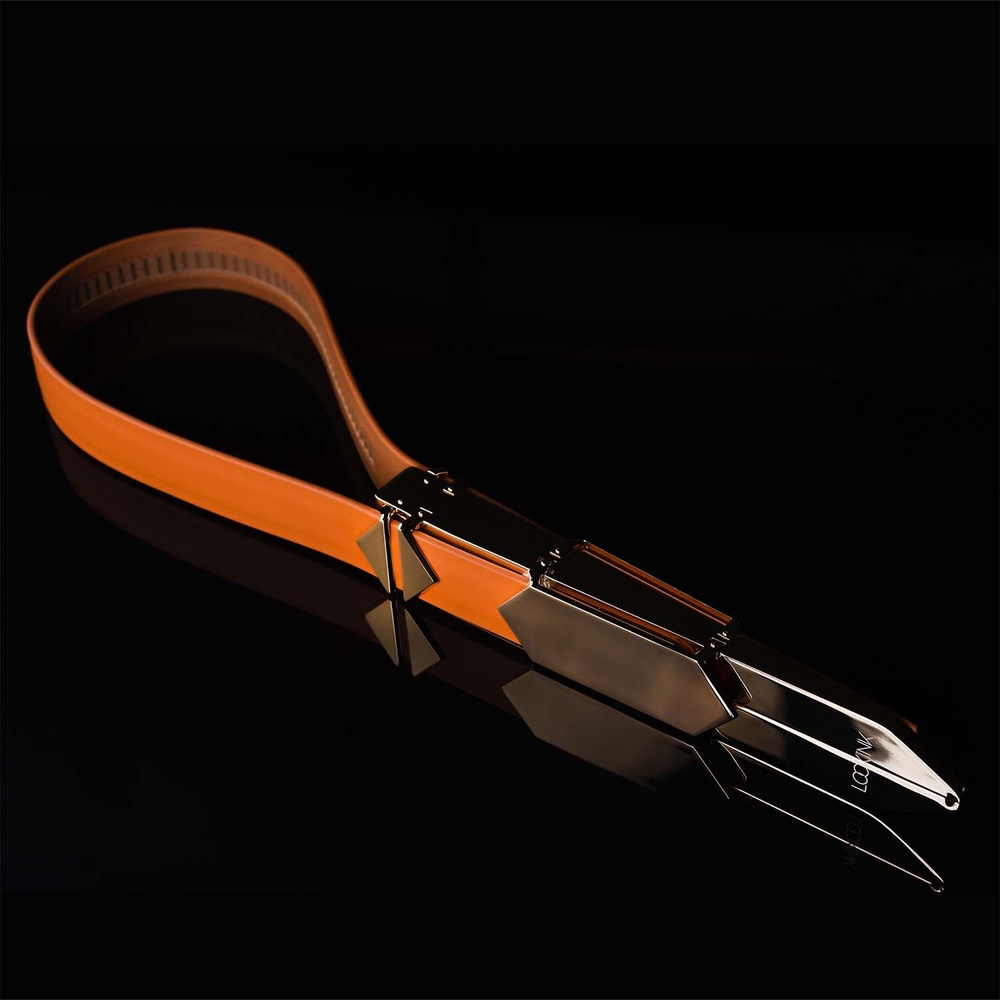 Регульована шльопалка LOCKINK Adjustable Slapper for Impact Play - Brown SX0830 фото