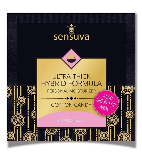 Пробник Sensuva - Ultra-Thick Hybrid Formula Cotton Candy (6 мл) SO3385 фото
