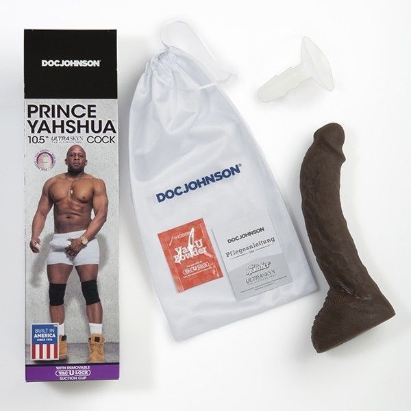 Фаллоимитатор Doc Johnson Prince Yahshua 10.5 Inch Cock - ULTRASKYN (мятая упаковка!!!) SO2818-R фото