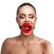Кляп-расширитель в форме губ Art of Sex – Gag Lips, натуральная кожа SO5148 фото 2