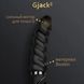 Gvibe Gjack 2 - Анатомический витой вибратор, 22х3.7 см (черный) FT10721 фото 4