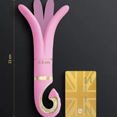 Gvibe 3 Pink Gift Box - Вібратор для різних зон, 18х3.5 см (рожевий) FT10745 фото