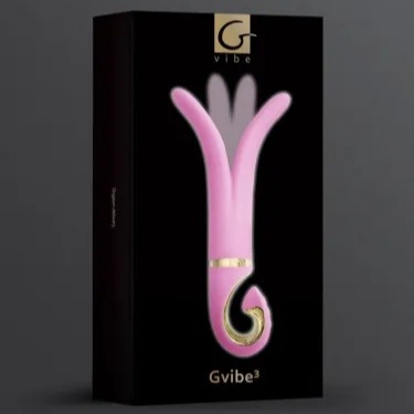 Gvibe 3 Pink Gift Box - Вібратор для різних зон, 18х3.5 см (рожевий) FT10745 фото