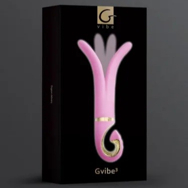 Gvibe 3 Pink Gift Box - Вибратор для разных зон, 18х3.5 см (розовый) FT10745 фото