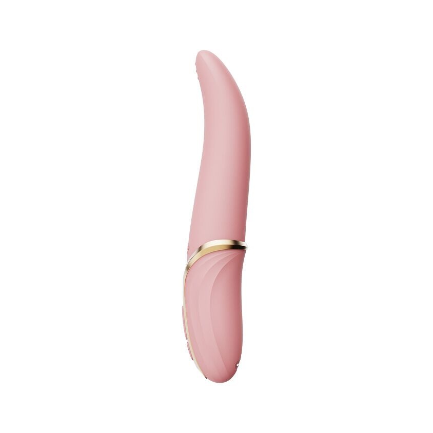 Вібратор Zalo – EVE Sakura Pink, вібрація + ротація, імітація язичка, підігрів до 39 °C SO9549 фото
