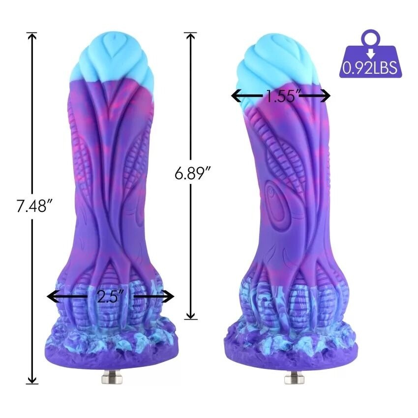 Силіконовий дилдо Hismith 7.48" Silicone Dildo HSA140 Monster Series SO9970 фото