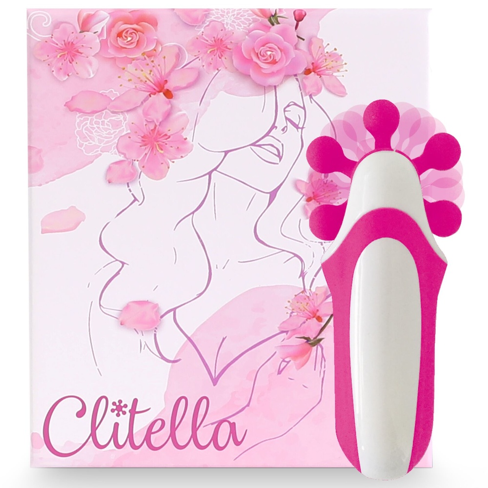 Стимулятор з імітацією оральних пестощів FeelzToys - Clitella Oral Clitoral Stimulator Pink SO5068 фото