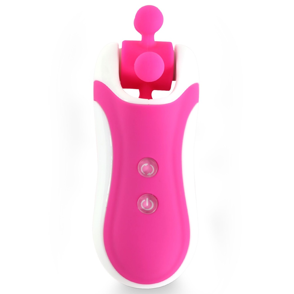 Стимулятор з імітацією оральних пестощів FeelzToys - Clitella Oral Clitoral Stimulator Pink SO5068 фото