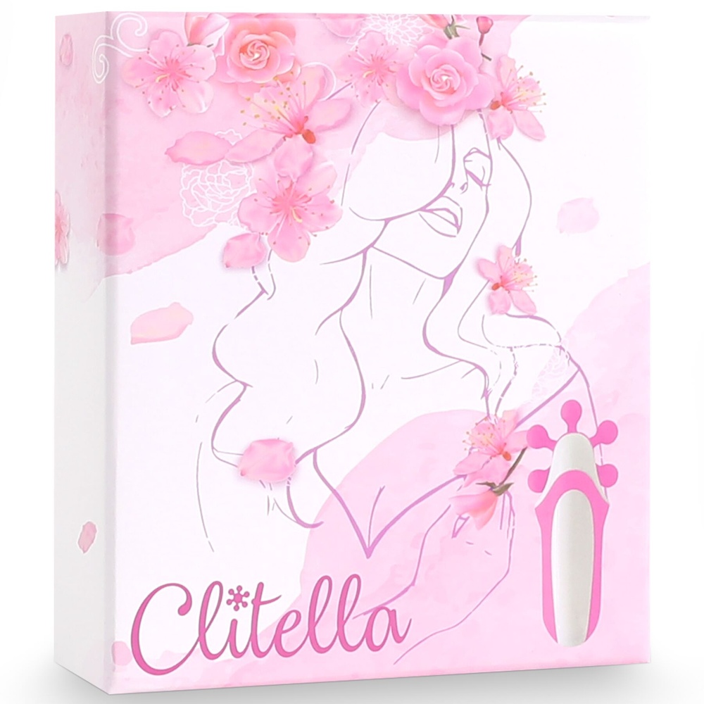 Стимулятор з імітацією оральних пестощів FeelzToys - Clitella Oral Clitoral Stimulator Pink SO5068 фото