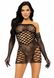 Leg Avenue 2 PC Tube dress and gloves OS Black SO7886 фото 3