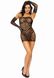 Leg Avenue 2 PC Tube dress and gloves OS Black SO7886 фото 9