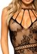 Ажурное платье-сетка Leg Avenue Lace mini dress with cut-outs Black, one size SO7887 фото 7