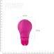 Вібратор Adrien Lastic Caress Pink з насадками для стимуляції ерогенних зон, які обертаються. AD11091 фото 2