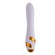 Вібратор-кролик з флогером LOCKINK SEVANDA Whip Vibrating Massage Wand - White & Golden SX0904 фото 3