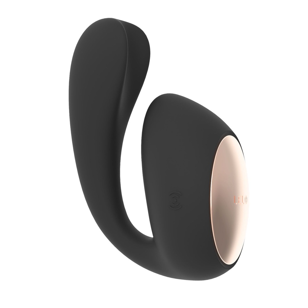 Смарт-вібратор LELO Ida Wave Black, вагінально-кліторальний, технологія WaveMotion, 2 мотори SO8076 фото