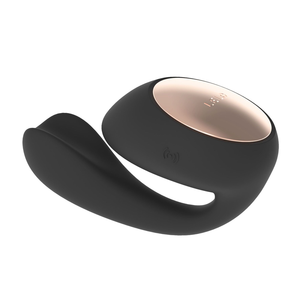 Смарт-вибратор LELO Ida Wave Black, вагинально-клиторальный, технология WaveMotion, 2 мотора SO8076 фото