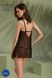 Пеньюар Passion DROSERA BODY black S/M - ECO Passion SX0474 фото 7