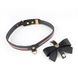 Повідець LOCKINK SEVANDA Love Heart Butterfly Leather Collar Set - Black SX0863 фото 2